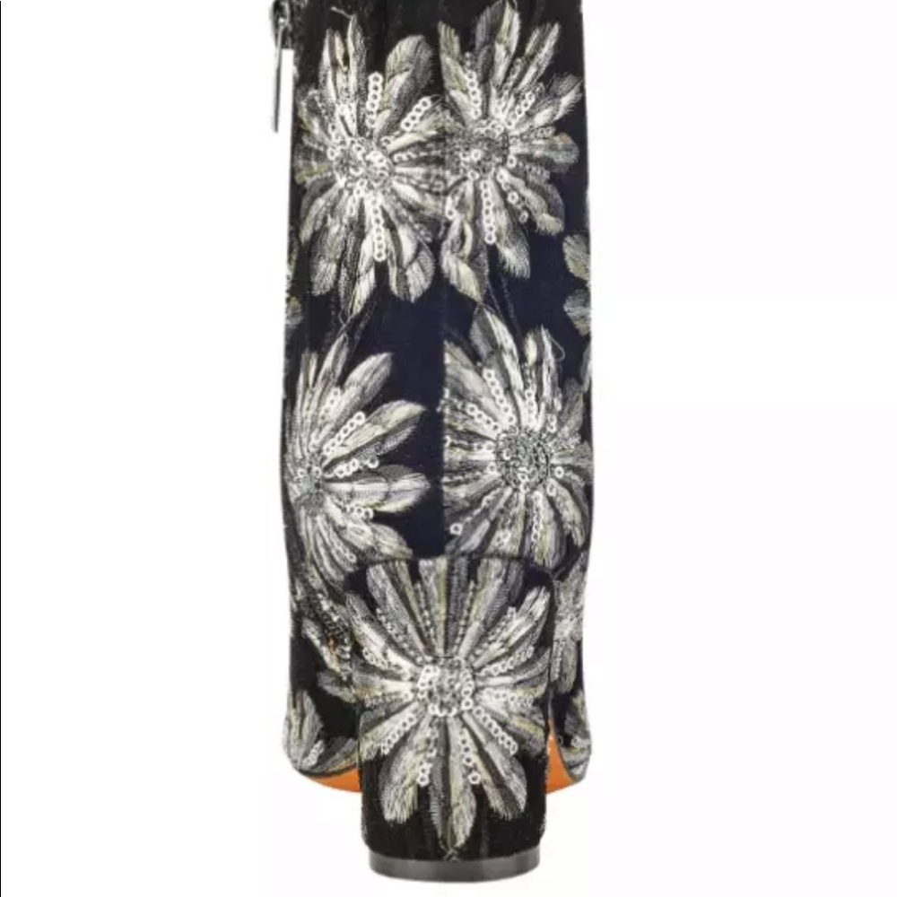 Marc Fisher Velvet Sequin Boot - Picture 3 of 7